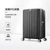 Samsonite Luggage 20-inch Trolley Case Fashionable Vertical Stripe Travel Bag Black GU9 Password Carry-on Case