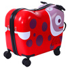 OOPS Swiss brand cycling trolley case, children's suitcase, children can ride on the bicycle suitcase, universal wheel suitcase, can board the plane