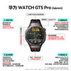 Huawei (HUAWEI) Fashionista Huawei Smart Watch GT5Pro Smart Phone Watch Waterproof Sports Emotional Health Assistant Blood Oxygen Monitoring Valentine's Day Birthday Gift for Boys and Girls Major Upgrade GT5PRO Black + High-Definition Titanium Space Black Strap Flagship New Product