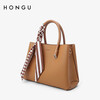 Honggu Women's Bag Shoulder Bag Women's Handbag Cowhide Crossbody Bag Silk Scarf Matching Princess Diana Bag New Year's Birthday Gift