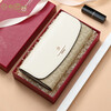 Goldlion Wallet Versatile Multiple Card Slots Coin Clutch Bag Clutch Mobile Phone Bag Valentine's Day Spring Festival Gift Off-White