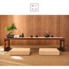 Delfina straw futon cushion on the ground square meditation cushion bay window heightening thickened floor carpet meditation kneeling cushion Pu grass color thick 6CM 40X40CM