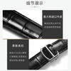 Fashionable Cartier watch strap Cartier blue balloon strap for men and women genuine leather strap blue balloon strap folding buckle black silver buckle 12.20mm