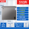 AUCMA small freezer household low-temperature first-level energy-saving efficiency 80% frost reduction fully frozen refrigerated fresh-keeping horizontal top-door single-temperature freezer 200 liters or so 145L/149/203/310 liters 310L, 310NF | frost reduction 80% | level 1 | alloy liner