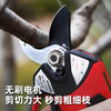 Nakamura Ichiro electric scissors, fruit tree pruning shears, household rechargeable branch pruning scissors, lithium battery thick branch shears 16.8V-32MM upgraded model with two batteries 2.5Ah-8302