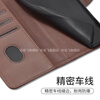 Weihuangfei Redmi Turbo4Pro mobile phone case Xiaomi Redmi new product turbo4pro clamshell calfskin pattern all-inclusive anti-fall protective leather case with card insertable wallet wallet 5g trendy Mocha brown high-end calfskin pattern-flip cover all-inclusive Xiaomi Redmi (Turbo4Pro)