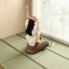 He Jiagong Japanese-style straw mat, rush mat, coconut palm floor mat, heated tatami mat, custom-made brown mat, custom-made stepping rice kang mat, 1.5 cm Japanese-style natural binocular rush mat