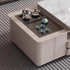 Deting living room coffee table with kettle integrated microcrystalline stone stretching dual-purpose Kung Fu tea table home coffee table TV cabinet 1.2 meters telescopic coffee table tea style fully equipped