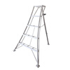 Zhongchuang aluminum alloy ladder orchard ladder tripod ladder orchard picking ladder garden work ladder garden fruit tree pruning 98009 (nine-step ladder height 2.7m)