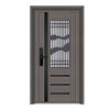 Vinoa Korean door ventilation door 304 stainless steel single door thickened entry residential unit sliding entry door security door style 7 201