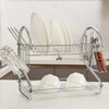 Ou Runzhe dish rack S-shaped double-layer kitchen dish rack drain rack chopstick rack bowl chopsticks bowl plate storage rack
