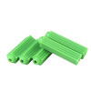 Hasdick Beijing warehouse delivery HKW-213 plastic expansion rubber plug aircraft type rubber screw tube expansion plug green rubber wall plug anchor bolt M6 (1000 pcs/pack)