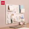 Deli large board storage wall perforated board vertical storage shelf desk/kitchen/dormitory/esports