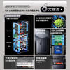 Rongsheng 526 liter double purification dual system French multi-door four-door refrigerator household first-class energy efficiency air-cooled frost-free energy-saving large capacity BCD-526WD1MPA gray national subsidy New product 526 gray + IDP sterilization and deodorization + dual system circulation