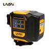 Laisai laser level green light 12-line new LSG6653 wall-mounted all-in-one machine strong light outdoor high-precision infrared 12-line green light LSG6653 dual battery