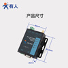 Someone's IoT single network port WIFI wireless serial port server RS232/485 to WIFI MODBUS gateway USR-W610-28KN
