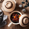 Bowei (BW) ceramic casserole clay pot rice household small casserole gas stove open flame special single handle anti-scalding 1.15L large size