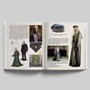 Free posters + booklets + bookmarks + postcards + stickers Harry Potter analysis of character settings Officially authorized by Warner Classic settings 8 movies + 55 characters + over 500 exquisite pictures