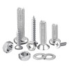 Haiduo round head self-tapping screw set cross pan head nut nut screw washer combination screw M3M4M5M6 13 kinds about 250 grams
