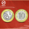 2025 Year of the Snake commemorative banknotes + 2024 Year of the Dragon commemorative banknotes 2 banknotes and 2 coins encapsulated authentication version