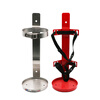 Customized suitable marine pure stainless steel fire extinguisher holder universal bracket iron wall fixed frame iron hanger 1 kg stainless steel buckle