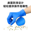 Vian disposable nitrile gloves, thickened and durable, non-slip, oil-proof, acid and alkali resistant, industrial manufacturing laboratory, durable, blue, S size/small size