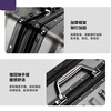 Doublestar suitcase large capacity trolley case next day delivery suitcase student boarding case suitcase password box white thickened PC, aluminum alloy frame 20 inches boarding case