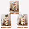 Shunyou trolley storage rack snacks and baby products storage drawer type removable three-layer cream white SY-152