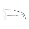 Silhouette myopia glasses frames for men and women high-tech titanium glasses frames hand-made rimless optical frames 5299 54mm