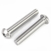Jinchao 316 stainless steel pan head hexagon socket screws semi-round head screws round cup umbrella head bolts M3M4M5M6M8 M3*16 (50 pcs)