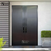CLCEY cast aluminum villa door double-door courtyard door anti-theft entrance door double-door rural self-built house door style 4