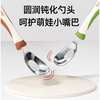 COOKSS baby spoon baby ingot spoon food supplement spoon 316 stainless steel children's training eating spoon tableware set of two