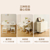 Quanyou Home Living Room Home Dining Table Modern Cream Style Multifunctional Sideboard Foldable Dining Table and Chair Combination Set