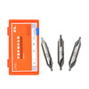 Shanggong A type composite center drill without guard cone B type center drill center drill 1 1.5 2 3 4 5 6 8mm A type 3mm (shank diameter 10mm) old standard