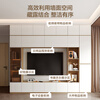 Quanyou Home Modern Simple Living Room Home TV Cabinet Combination Storage Storage Floor Cabinet Furniture