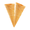 Meijue Ice Cream Crispy Cone 40 Pack Commercial Cone Crispy Shell Ice Cream Cone Hot Milk Cone Biscuit Snacks