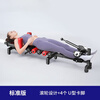 He Jiagong's cervical and lumbar stretcher, spinal traction artifact, medical household heightening and fitness leg inversion machine, soothing bed, standard version/roller design + 4 U-shaped feet