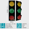 Sliding contact line power indicator light traveling crane crane three-phase three-color signal light LED380VHXC safety HCX-TP-150/3HXC-T/66