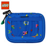 LEGO card holder, small change bag, children's bus card holder, halter neck, easy to break off buckle, blue 20063
