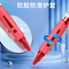 M&G stationery GP1008 press gel pen student 0.5 red pen signature pen business ST water pen high-value office supplies red 3 pieces/box