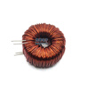 47MM iron silicon aluminum magnetic ring inductor KS184125 1MH 20A sine wave output AC filter 3.5MH dual 1.2 wire horizontal