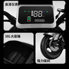 Forever Electric Motorcycle 2025 New 72V Black Gold Graphene Long Range NFC Smart Two-Wheeled Electric Motorcycle Gray/1200W/Front Disc and Rear Drum 60V23A-New Black Gold Graphene-The whole vehicle is shipped