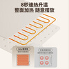 LOTOR Warm Chopping Board, Home Folding Hot Chopping Board, Insulation, Multifunctional Fermentation and Thawing, Dining Table Heating Mat, Square Constant Temperature Electric Heating Food Tool, Don’t Choose Tableware, Small White Roll, Extended Style, Uniform Heating/8-level Temperature Adjustment, 65*38cm