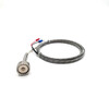 K-type magnetic thermocouple strong magnet with high temperature resistance of 450 degrees Surface adsorption temperature probe PT100 sensor K-type 1 meter wire (strong magnet with high temperature resistance of 450 degrees