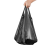 Kelibang garbage bag 30*50cm/50 ear disposable plastic bag small commercial property vest-type garbage bag KB1002