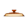 Corning Jingcai original glass pot lid 2.25 1.25 1.5 3.5 5L lid household transparent glass pot lid accessories 2.25L pot lid | pot inner diameter 20.5cm