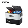 ICECO Indel car refrigerator 45L dual temperature dual control double door car home dual use 12V24v off-road universal M45ro