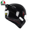 AGV K1 S helmet motorcycle motorcycle full-face wide-angle ventilated all-season lightweight cycling and running helmet for men and women new 3C certification shipped from Jingdong warehouse BLACK bright black XL (59-61 head circumference recommended)