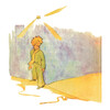 The Little Prince (80th Anniversary Edition) Color illustrations drawn by the author himself Classic fairy tale Recommended reading Small format Cover two-color hot stamping People's Literature Publishing House