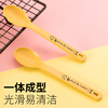 Kitshine Korean imported children's portable tableware student chopsticks spoon and fork set environmentally friendly cartoon corn starch production corn chopsticks spoon and fork 1 head